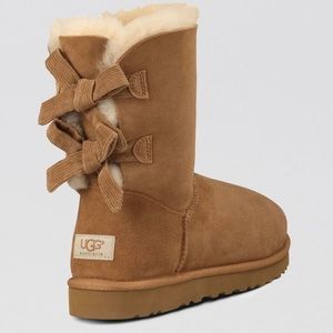 UGG Corduroy Bow Boots